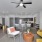 Wide open living areas flooded with natural light