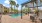 a pool and a building